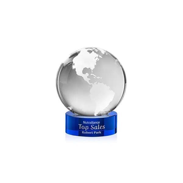 Globe Award on Stanrich Base - Blue... from ASI 84592 St Regis Group / St Regis