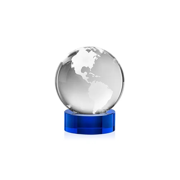Globe Award on Stanrich Base - Blue... from ASI 84592 St Regis Group / St Regis
