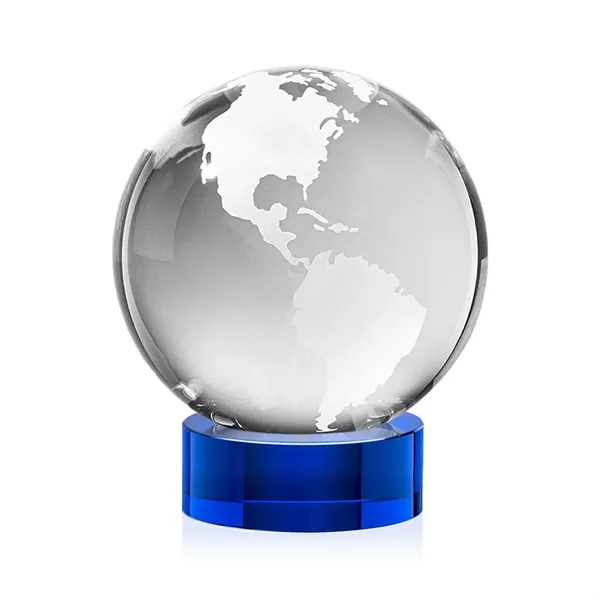Globe Award on Stanrich Base - Blue... from ASI 84592 St Regis Group / St Regis