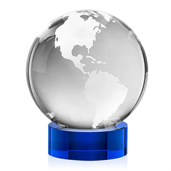 Globe Award on Stanrich Base - Blue... from ASI 84592 St Regis Group / St Regis