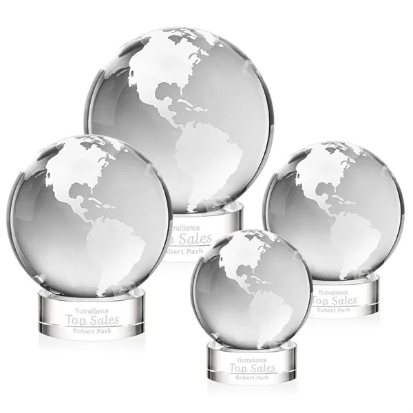Globe Award on Stanrich Base - Clear... from ASI 84592 St Regis Group / St Regis