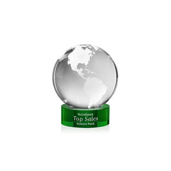 Globe Award on Stanrich Base - Green... from ASI 84592 St Regis Group / St Regis