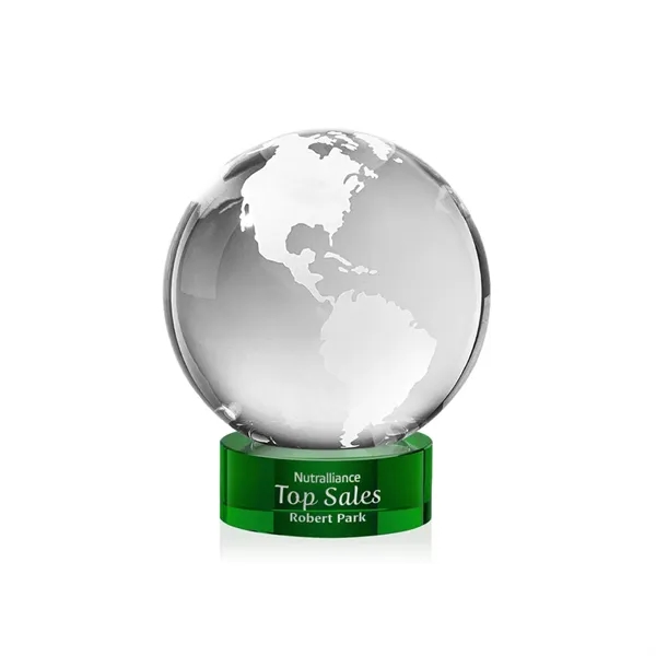 Globe Award on Stanrich Base - Green... from ASI 84592 St Regis Group / St Regis