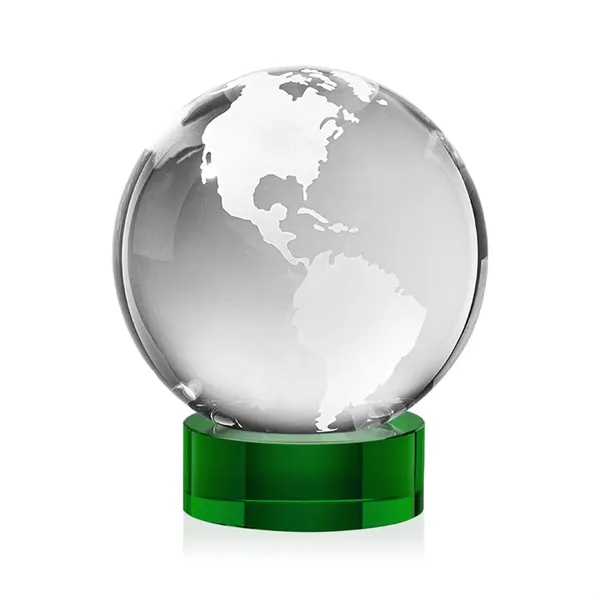 Globe Award on Stanrich Base - Green... from ASI 84592 St Regis Group / St Regis