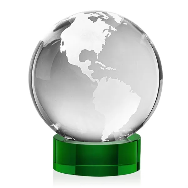 Globe Award on Stanrich Base - Green... from ASI 84592 St Regis Group / St Regis
