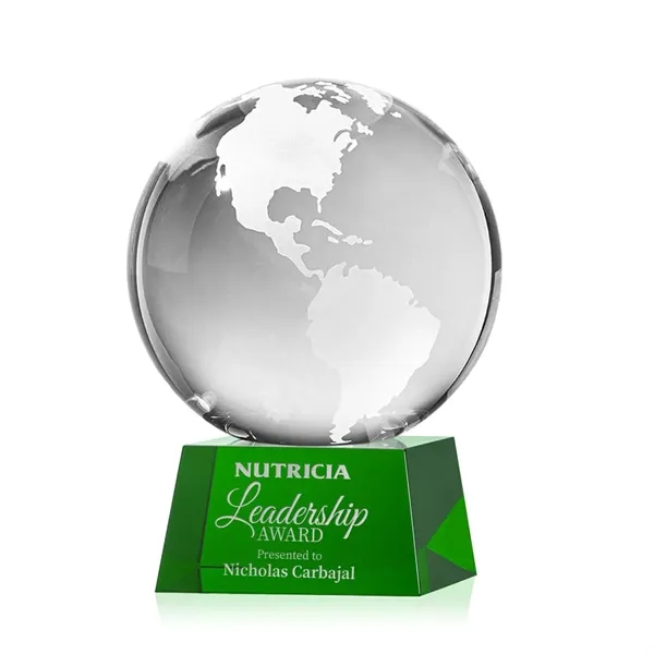 Globe Award on Robson Base - Green... from ASI 84592 St Regis Group / St Regis