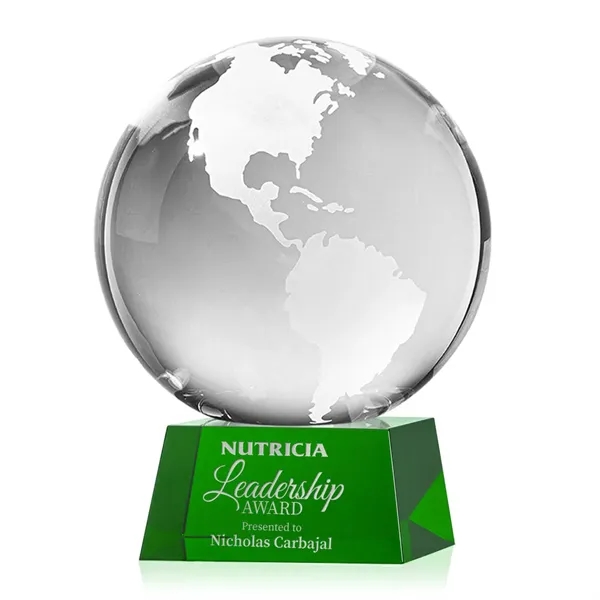 Globe Award on Robson Base - Green... from ASI 84592 St Regis Group / St Regis