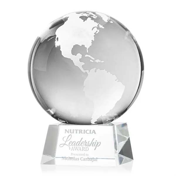 Globe Award on Robson Base - Clear... from ASI 84592 St Regis Group / St Regis