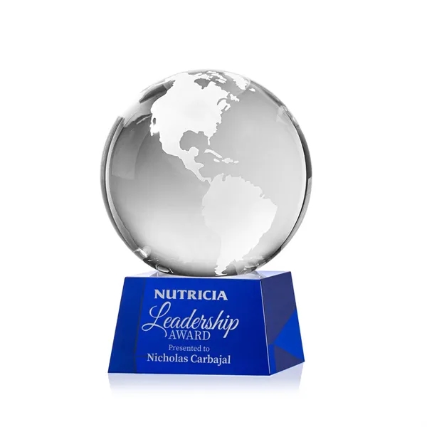 Globe Award on Robson Base - Blue... from ASI 84592 St Regis Group / St Regis