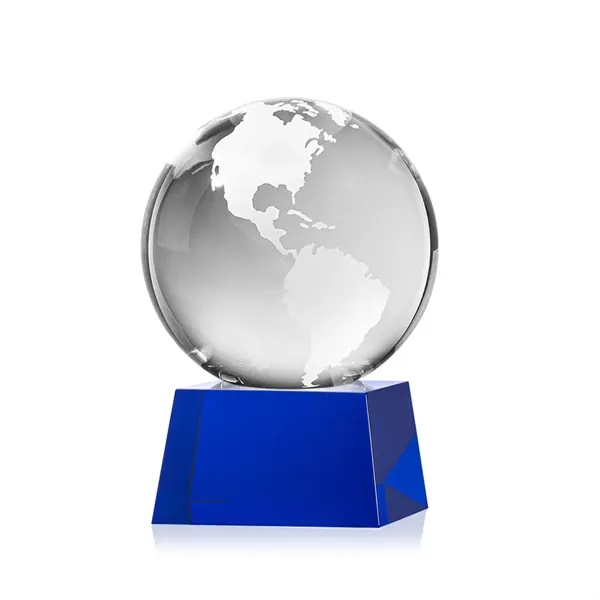 Globe Award on Robson Base - Blue... from ASI 84592 St Regis Group / St Regis