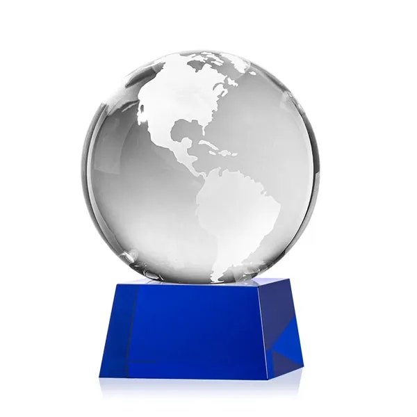 Globe Award on Robson Base - Blue... from ASI 84592 St Regis Group / St Regis