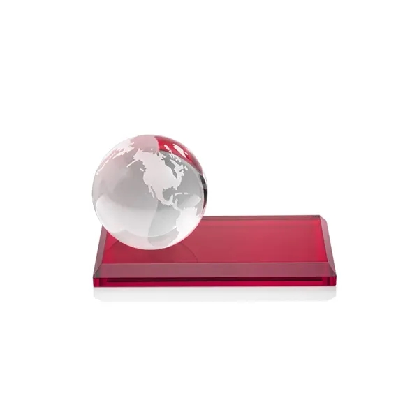 Globe Award on Rectangle Award - Red... from ASI 84592 St Regis Group / St Regis