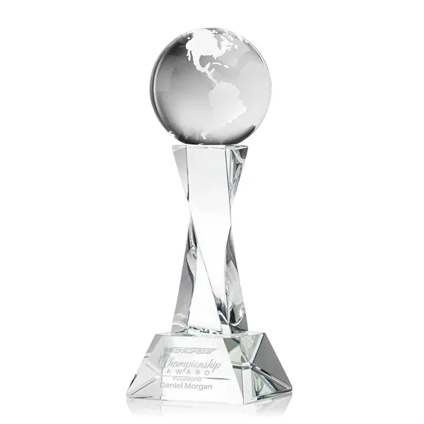 Globe Award on Langport Base - Clear... from ASI 84592 St Regis Group / St Regis