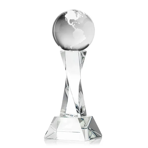 Globe Award on Langport Base - Clear... from ASI 84592 St Regis Group / St Regis