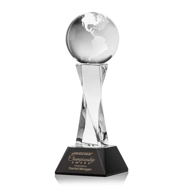 Globe Award on Langport Base - Black... from ASI 84592 St Regis Group / St Regis