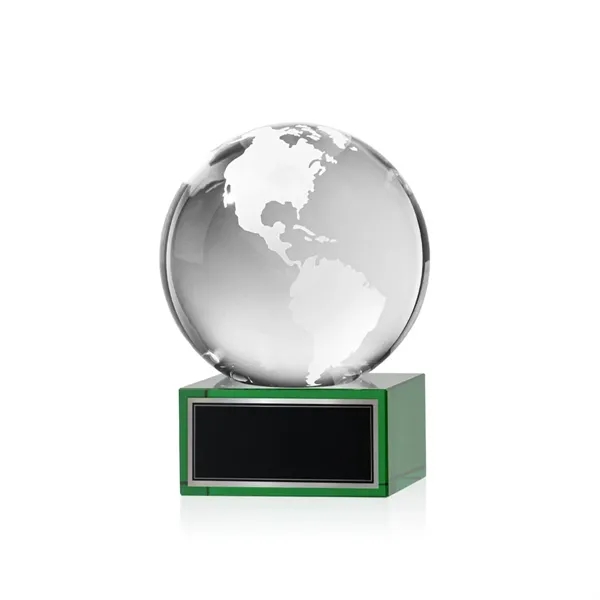 Globe Award on Hancock Base - Green... from ASI 84592 St Regis Group / St Regis