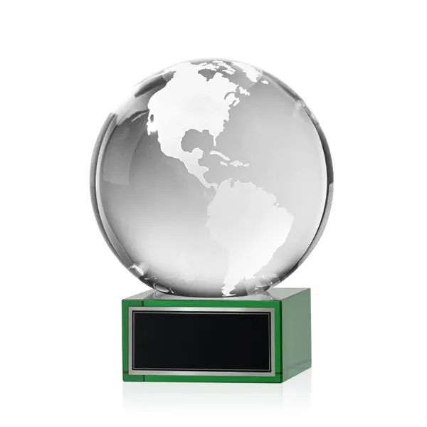 Globe Award on Hancock Base - Green... from ASI 84592 St Regis Group / St Regis