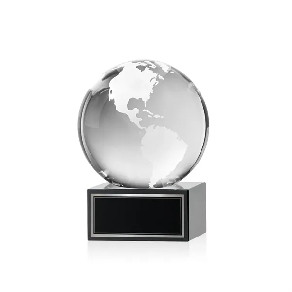 Globe Award on Hancock Base - Black... from ASI 84592 St Regis Group / St Regis