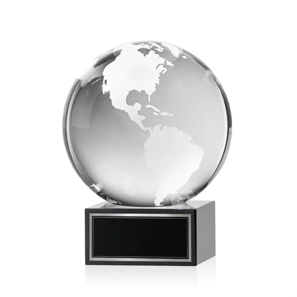 Globe Award on Hancock Base - Black... from ASI 84592 St Regis Group / St Regis