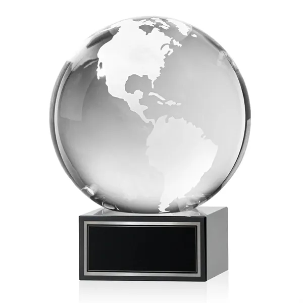 Globe Award on Hancock Base - Black... from ASI 84592 St Regis Group / St Regis