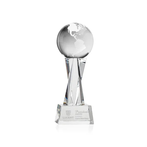 Globe Award on Grafton Base - Clear... from ASI 84592 St Regis Group / St Regis