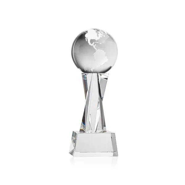 Globe Award on Grafton Base - Clear... from ASI 84592 St Regis Group / St Regis