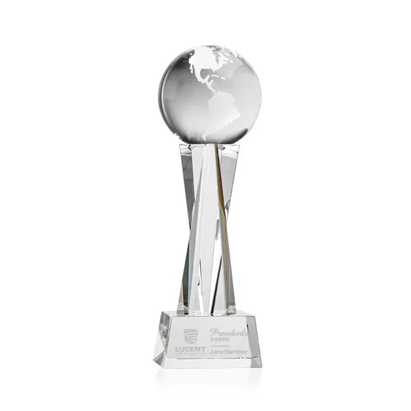 Globe Award on Grafton Base - Clear... from ASI 84592 St Regis Group / St Regis