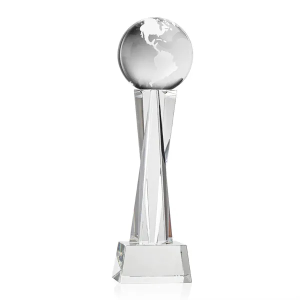 Globe Award on Grafton Base - Clear... from ASI 84592 St Regis Group / St Regis