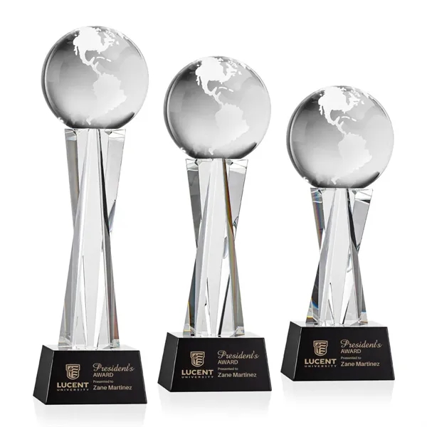 Globe Award on Grafton Base - Black... from ASI 84592 St Regis Group / St Regis