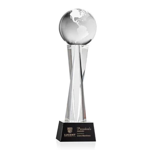 Globe Award on Grafton Base - Black... from ASI 84592 St Regis Group / St Regis