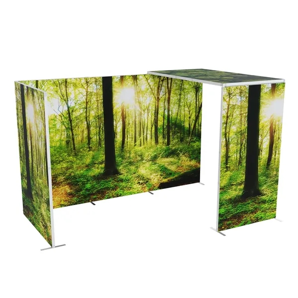 Elevate your space by adding an overhead SEG panel to your... from ASI 87188 Showdown Displays