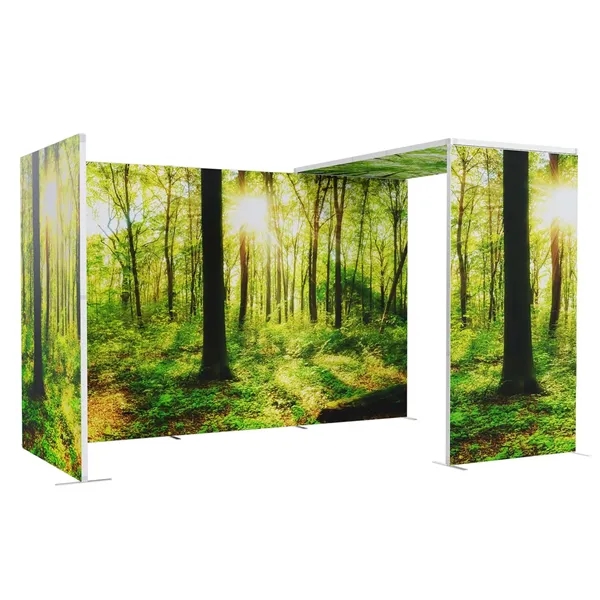 Elevate your space by adding an overhead SEG panel to your... from ASI 87188 Showdown Displays