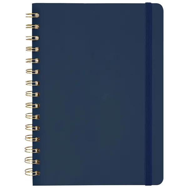 Hardcover  PU Leather Spiral Notebook... from ASI 80060 VisionUSA