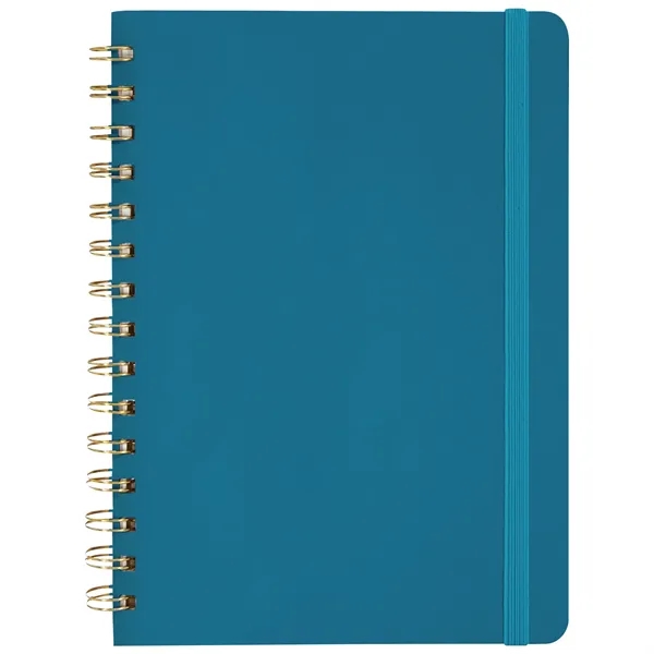Hardcover  PU Leather Spiral Notebook... from ASI 80060 VisionUSA
