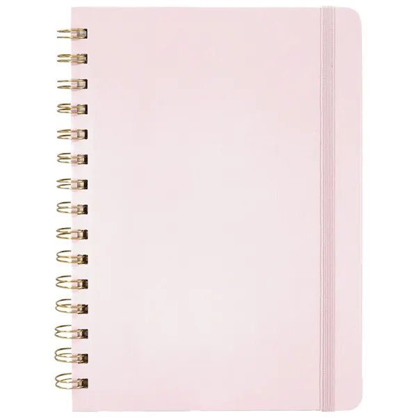 Hardcover  PU Leather Spiral Notebook... from ASI 80060 VisionUSA