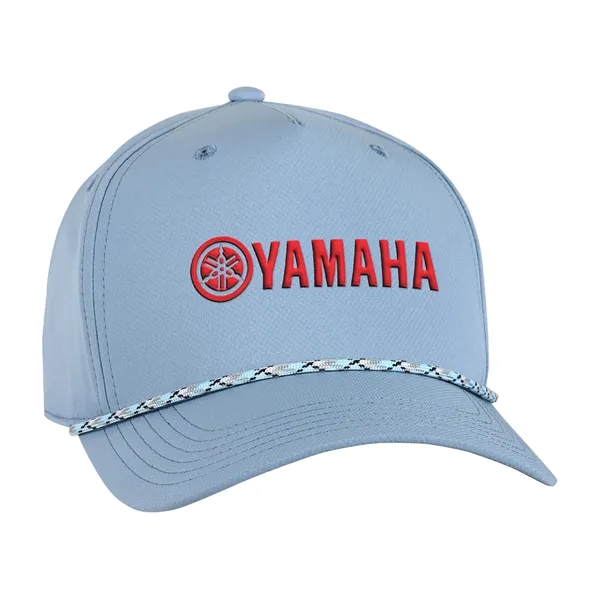 Performance cap with rope design and two-tone snap closure.... from ASI 56070 Gemline / Gemline®