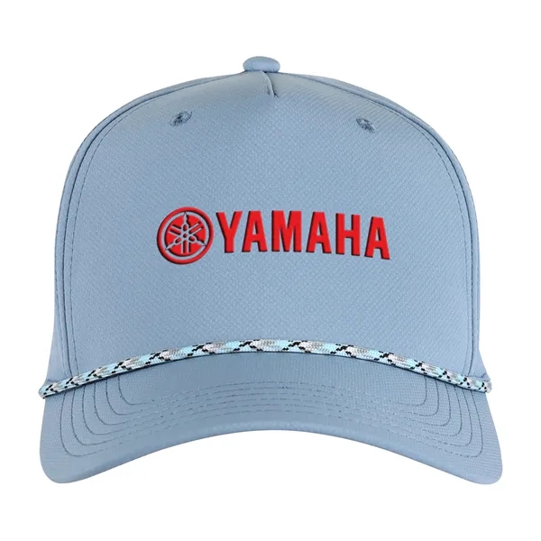 Performance cap with rope design and two-tone snap closure.... from ASI 56070 Gemline / Gemline®
