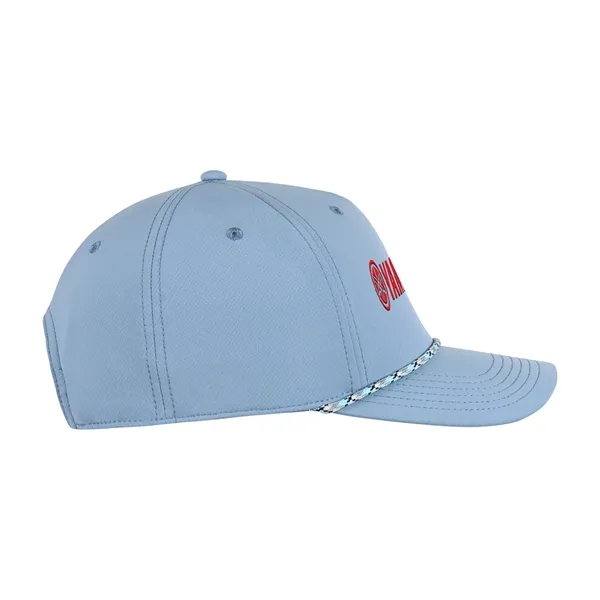 Performance cap with rope design and two-tone snap closure.... from ASI 56070 Gemline / Gemline®