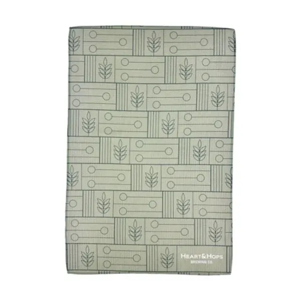 This 16" x 24" waffle weave towel features vibrant full-color sublimation... from ASI 92980 WOV-IN® / Universal Strap/Wov-In Line