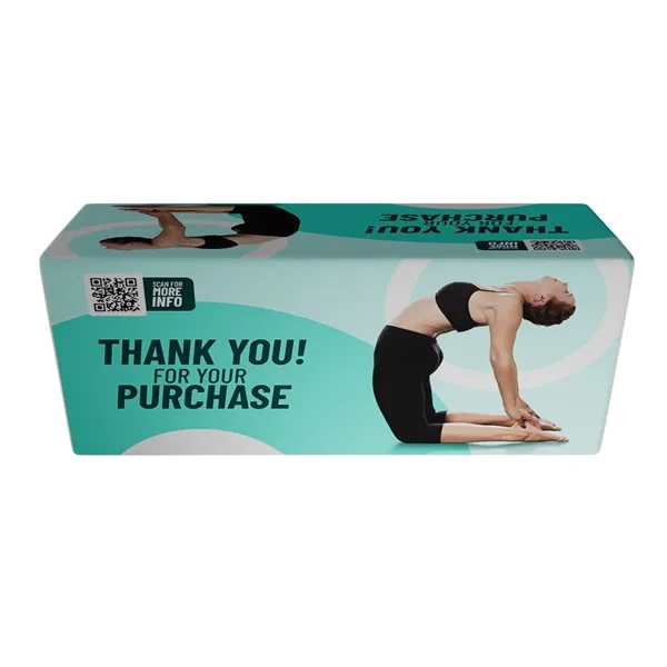 Triangle Horizontal Display in 3 sizes. Aluminum frame, full color imprint,... from ASI 49891 Discount Marketing Products / DMP