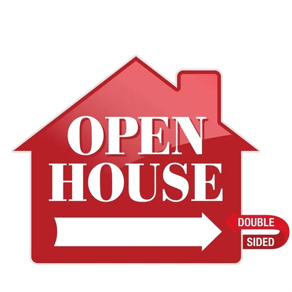 24" x 18" custom cut corrugated plastic sign with double-sided graphics.... from ASI 87188 Showdown Displays