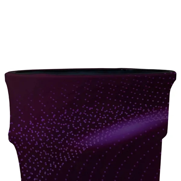 55 gallon trash can wraps with dye sublimated graphics.... from ASI 87188 Showdown Displays