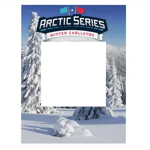 18" x 24" selfie frame made of 4mm corrugated plastic.... from ASI 87188 Showdown Displays