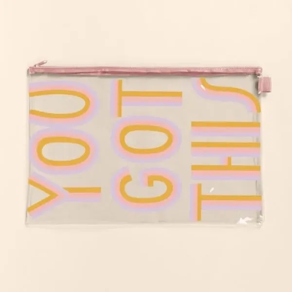 Long pouch made of vinyl that measures 15.75" x 10.75". Available... from ASI 74710 Numo