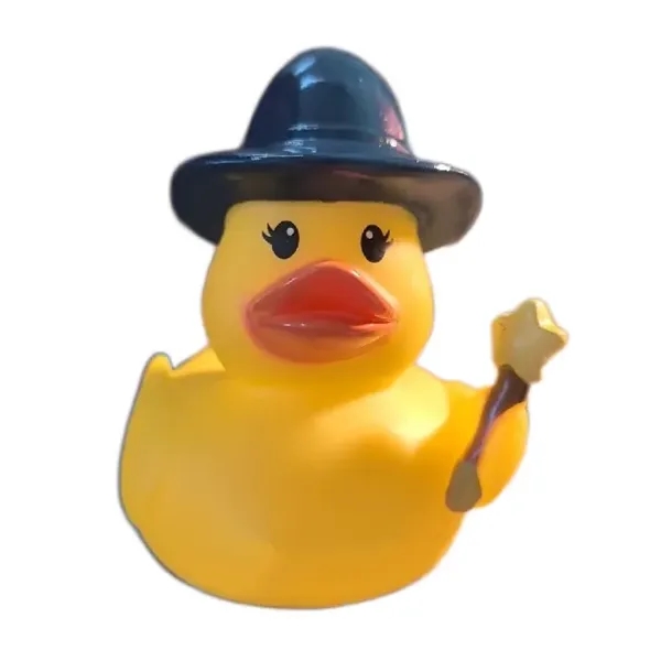 Rubber Magical Wizard Duck, Floatable toy... from ASI 31977 Adline Industries Inc
