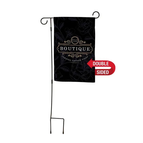 12" x 18" nylon garden flag with pole pocket, crossbar and... from ASI 87188 Showdown Displays