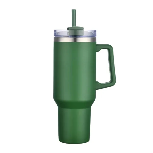 40 oz Travel Mug with Handle and Straw.... from ASI 39820 Opusline (Benmex) / Opus Line