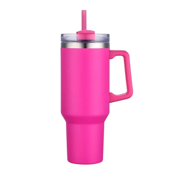 40 oz Travel Mug with Handle and Straw.... from ASI 39820 Opusline (Benmex) / Opus Line