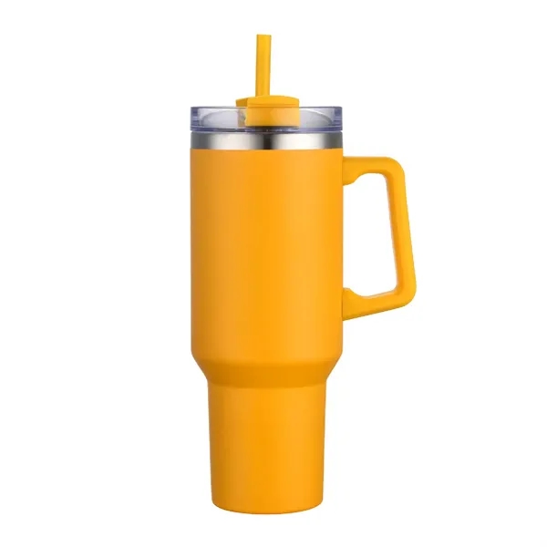 40 oz Travel Mug with Handle and Straw.... from ASI 39820 Opusline (Benmex) / Opus Line