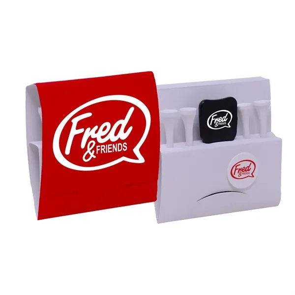 Golf tee, divot tool and blank ball marker in a matchbook... from ASI 38120 Ball Pro / Diversified Quality Kitchenware